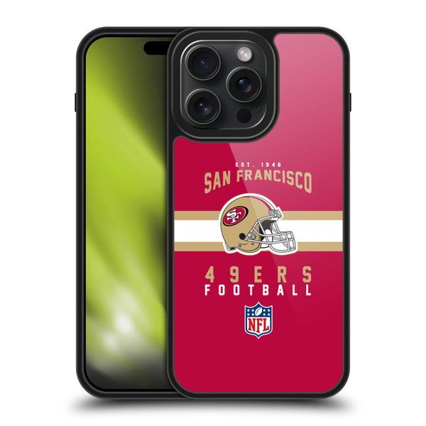 NFL San Francisco 49ers Graphics Helmet Typography Gel Armour Case For Apple iPhone 15 Pro Max NFL San Francisco 49ers Graphics Helmet Typography Gel Armour Case For Apple iPhone 15 Pro Max