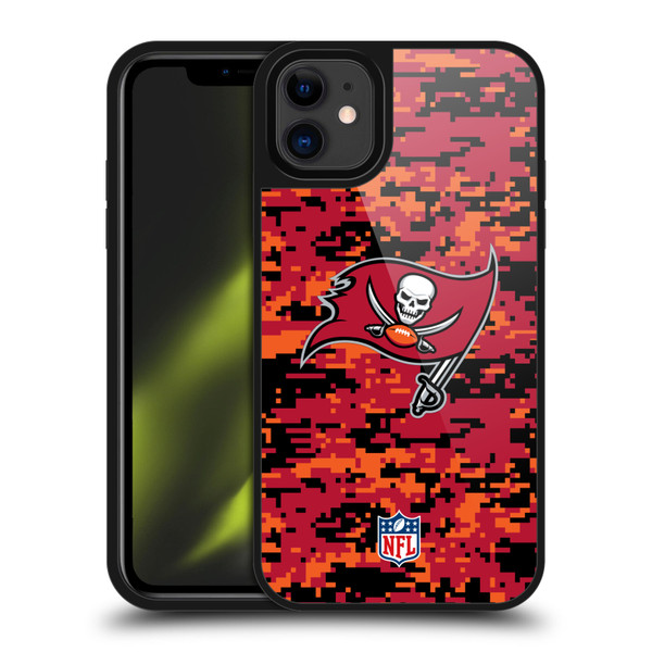 NFL Tampa Bay Buccaneers Graphics Digital Camouflage Gel Armour Case For Apple iPhone 11