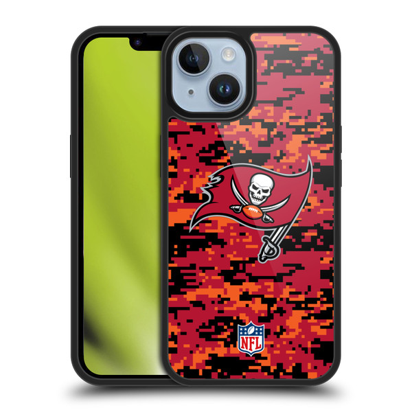 NFL Tampa Bay Buccaneers Graphics Digital Camouflage Gel Armour Case For Apple iPhone 14