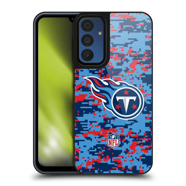 NFL Tennessee Titans Graphics Digital Camouflage Gel Armour Case For Samsung Galaxy A15