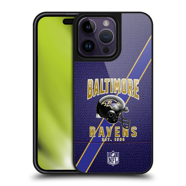 NFL Baltimore Ravens Logo Art Football Stripes Gel Armour Case For Apple iPhone 14 Pro Max NFL Baltimore Ravens Logo Art Football Stripes Gel Armour Case For Apple iPhone 14 Pro Max