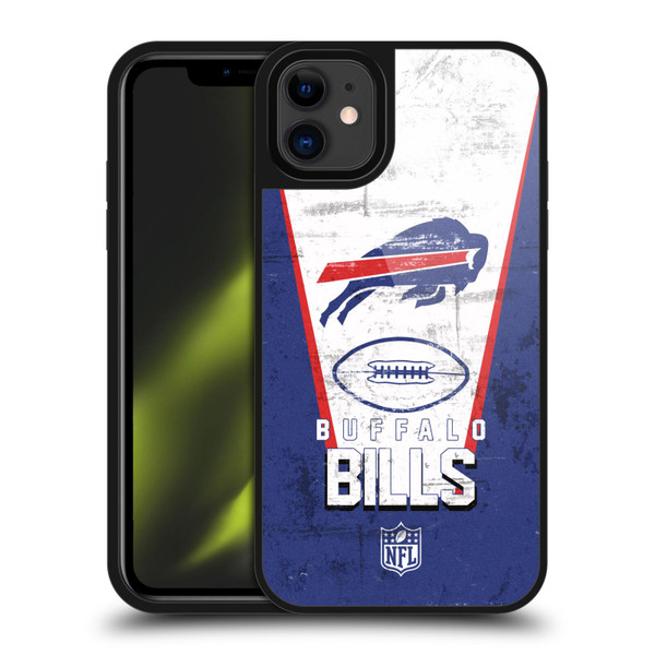 NFL Buffalo Bills Logo Art Banner Gel Armour Case For Apple iPhone 11