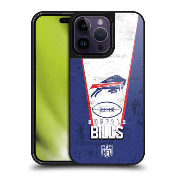 NFL Buffalo Bills Logo Art Banner Gel Armour Case For Apple iPhone 14 Pro Max