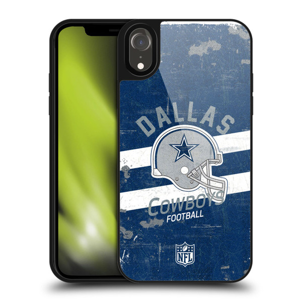 NFL Dallas Cowboys Logo Art Helmet Distressed Gel Armour Case For Apple iPhone XR NFL Dallas Cowboys Logo Art Helmet Distressed Gel Armour Case For Apple iPhone XR