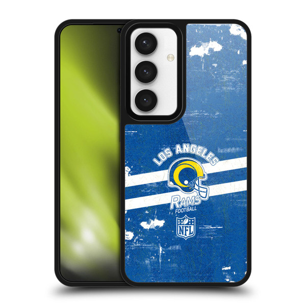 NFL Los Angeles Rams Logo Art Helmet Distressed Look 100th Gel Armour Case For Samsung Galaxy S24 5G NFL Los Angeles Rams Logo Art Helmet Distressed Look 100th Gel Armour Case For Samsung Galaxy S24 5G