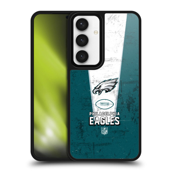NFL Philadelphia Eagles Logo Art Banner Gel Armour Case For Samsung Galaxy S24 5G