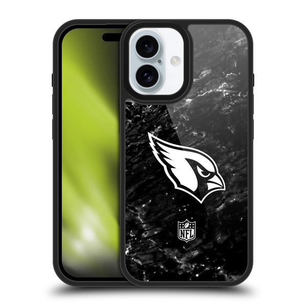 NFL Arizona Cardinals Artwork Marble Gel Armour Case For Apple iPhone 16 NFL Arizona Cardinals Artwork Marble Gel Armour Case For Apple iPhone 16
