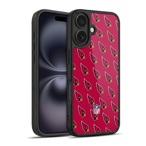 NFL Arizona Cardinals Artwork Patterns Gel Armour Case For Apple iPhone 16