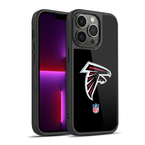 NFL Atlanta Falcons Logo Plain Gel Armour Case For Apple iPhone 13 Pro