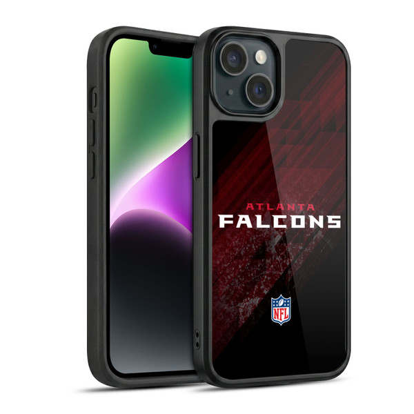 NFL Atlanta Falcons Logo Blur Gel Armour Case For Apple iPhone 14
