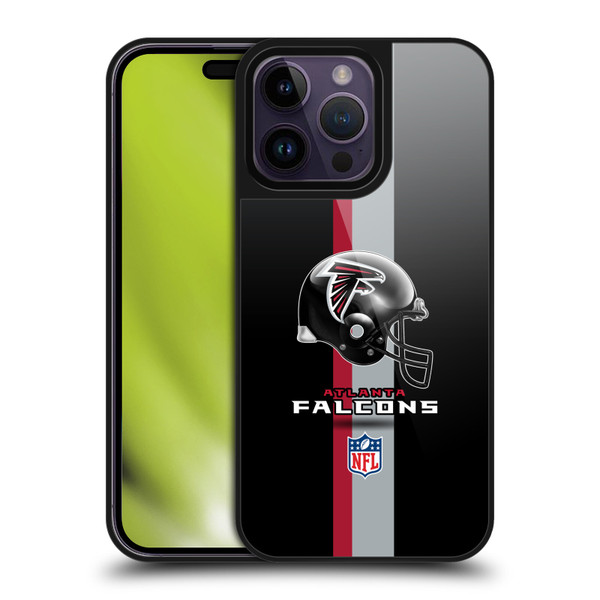 NFL Atlanta Falcons Logo Helmet Gel Armour Case For Apple iPhone 14 Pro Max