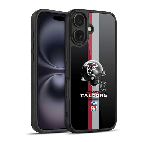 NFL Atlanta Falcons Logo Helmet Gel Armour Case For Apple iPhone 16