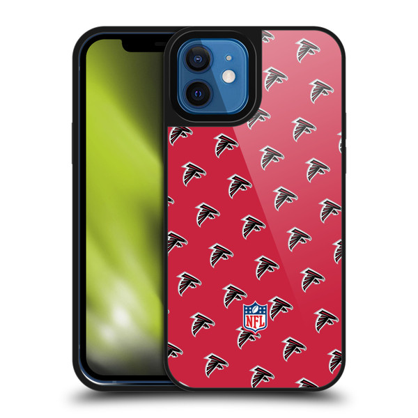 NFL Atlanta Falcons Artwork Patterns Gel Armour Case For Apple iPhone 12 / iPhone 12 Pro