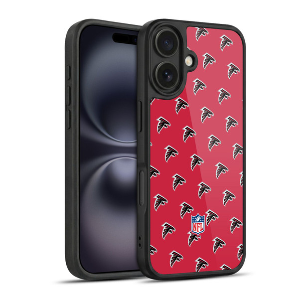 NFL Atlanta Falcons Artwork Patterns Gel Armour Case For Apple iPhone 16
