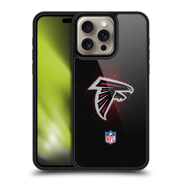 NFL Atlanta Falcons Artwork LED Gel Armour Case For Apple iPhone 16 Pro Max
