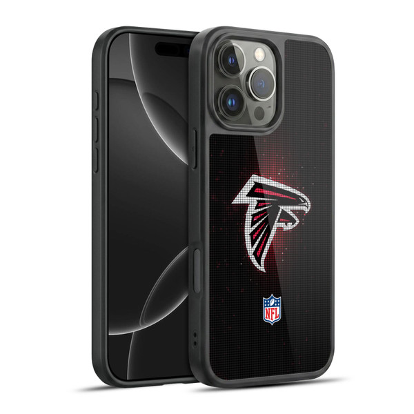 NFL Atlanta Falcons Artwork LED Gel Armour Case For Apple iPhone 16 Pro Max