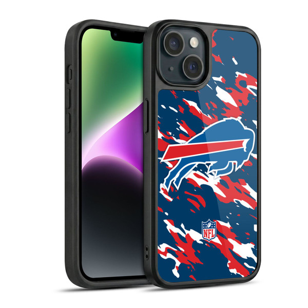 NFL Buffalo Bills Logo Camou Gel Armour Case For Apple iPhone 14