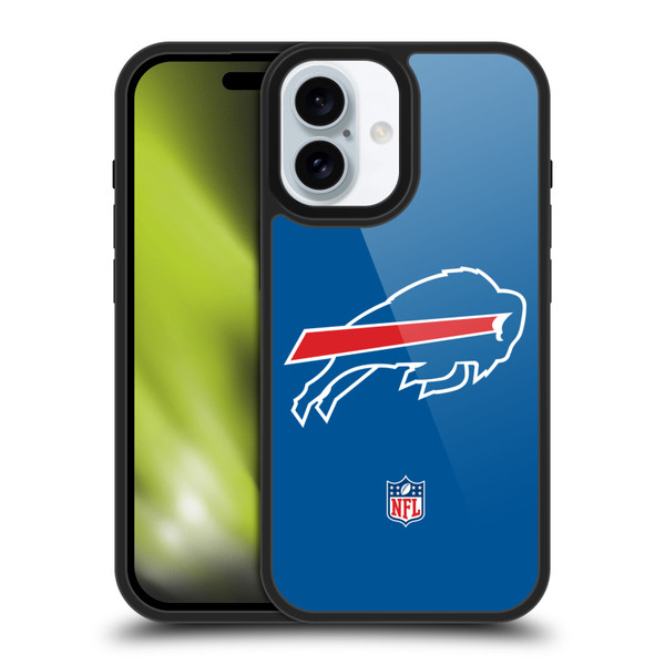 NFL Buffalo Bills Logo Plain Gel Armour Case For Apple iPhone 16