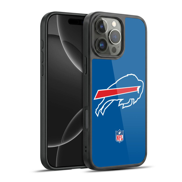 NFL Buffalo Bills Logo Plain Gel Armour Case For Apple iPhone 16 Pro Max