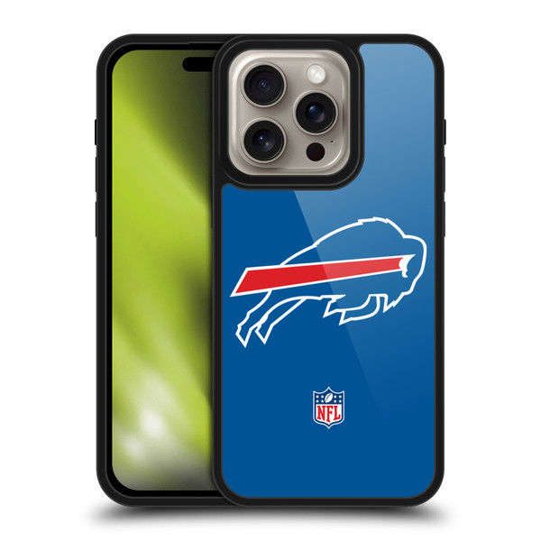 NFL Buffalo Bills Logo Plain Gel Armour Case For Apple iPhone 16 Pro