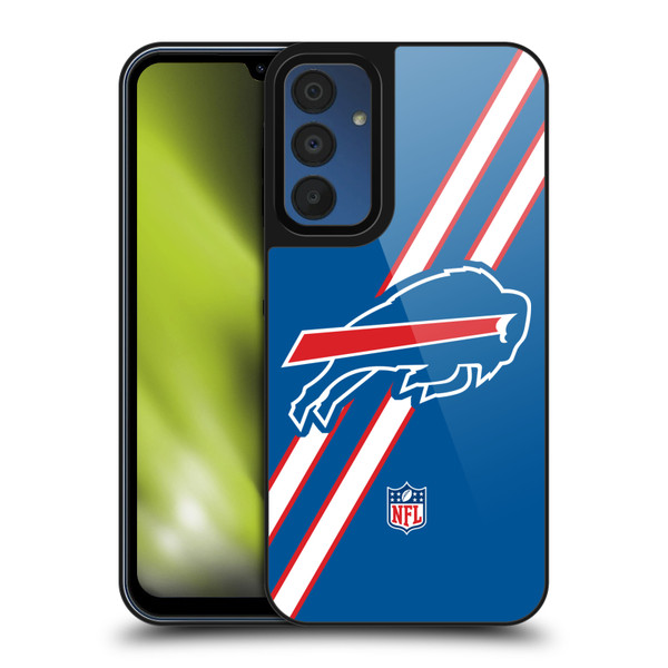 NFL Buffalo Bills Logo Stripes Gel Armour Case For Samsung Galaxy A15