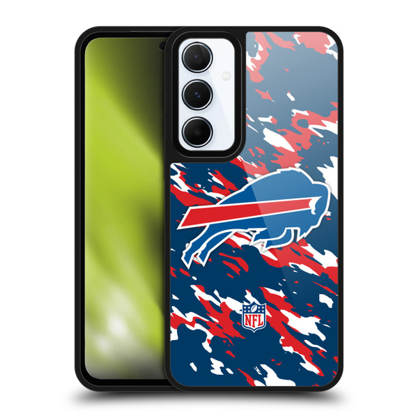 NFL Buffalo Bills Logo Camou Gel Armour Case For Samsung Galaxy A55 5G NFL Buffalo Bills Logo Camou Gel Armour Case For Samsung Galaxy A55 5G