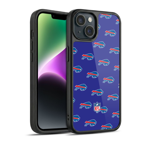 NFL Buffalo Bills Artwork Patterns Gel Armour Case For Apple iPhone 14