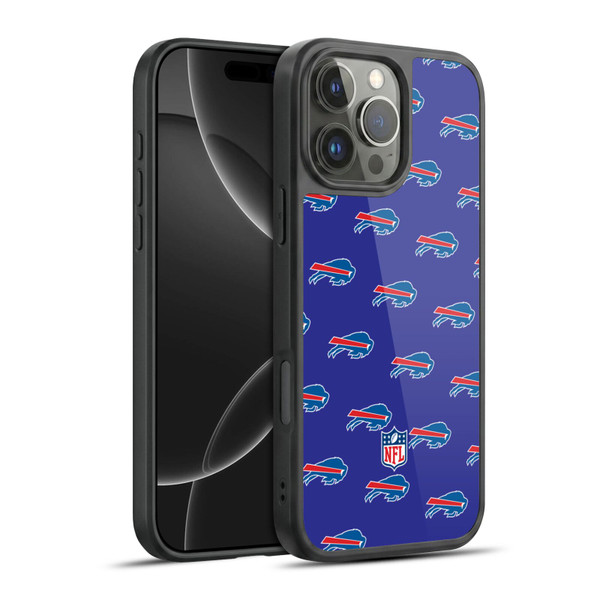 NFL Buffalo Bills Artwork Patterns Gel Armour Case For Apple iPhone 16 Pro Max