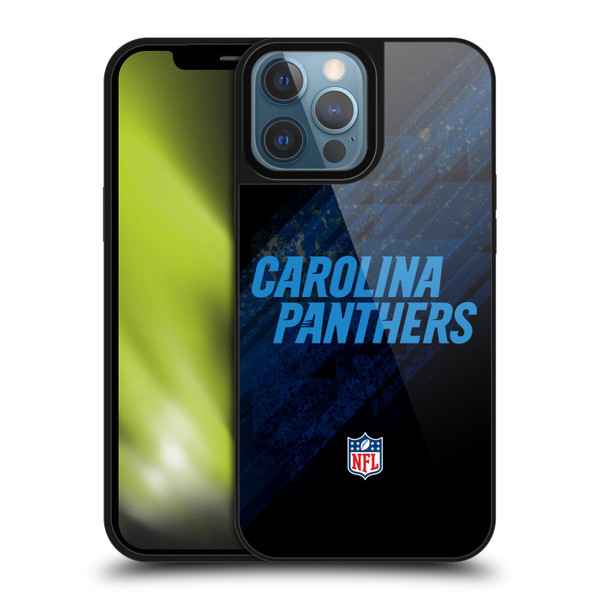NFL Carolina Panthers Logo Blur Gel Armour Case For Apple iPhone 13 Pro Max