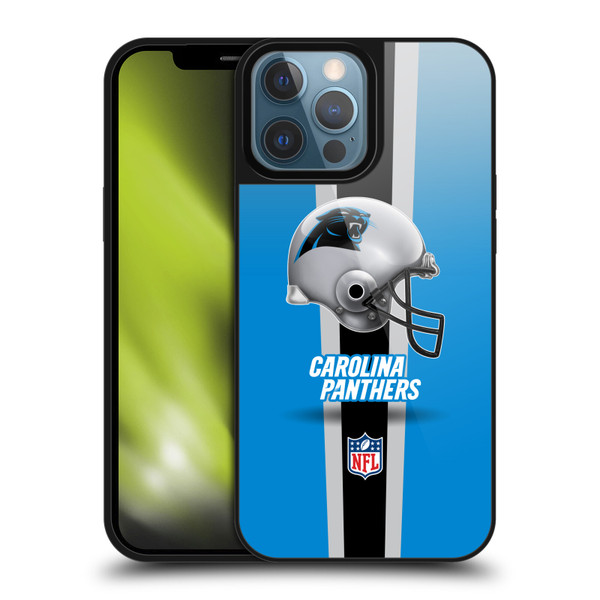 NFL Carolina Panthers Logo Helmet Gel Armour Case For Apple iPhone 13 Pro Max