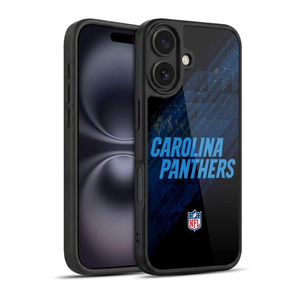 NFL Carolina Panthers Logo Blur Gel Armour Case For Apple iPhone 16