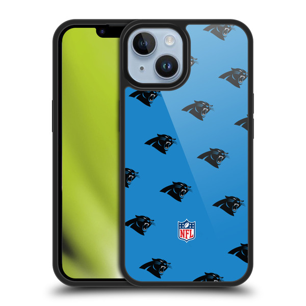 NFL Carolina Panthers Artwork Patterns Gel Armour Case For Apple iPhone 14