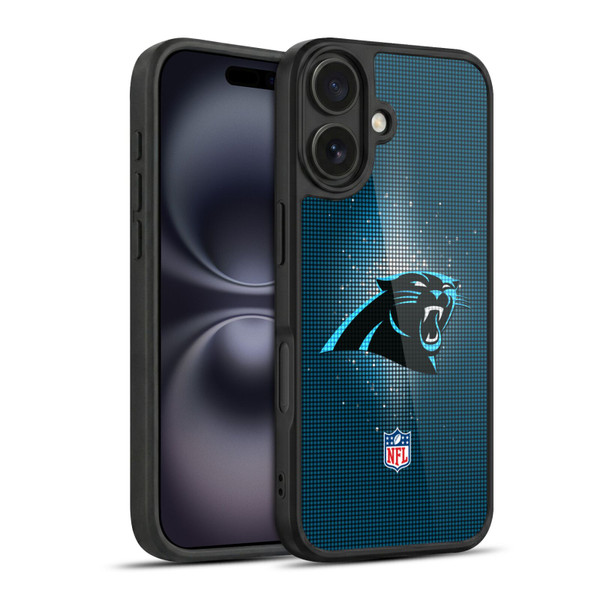 NFL Carolina Panthers Artwork LED Gel Armour Case For Apple iPhone 16