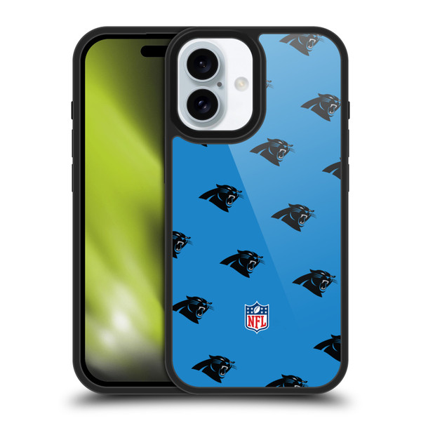 NFL Carolina Panthers Artwork Patterns Gel Armour Case For Apple iPhone 16