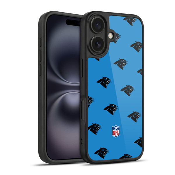 NFL Carolina Panthers Artwork Patterns Gel Armour Case For Apple iPhone 16
