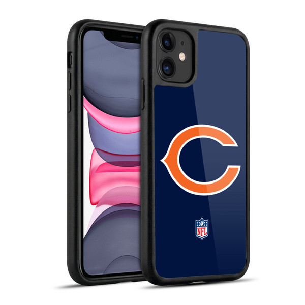 NFL Chicago Bears Logo Plain Gel Armour Case For Apple iPhone 11