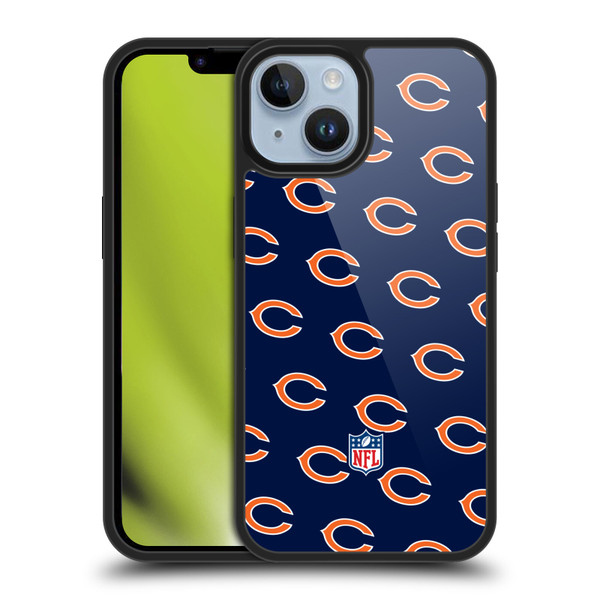 NFL Chicago Bears Artwork Patterns Gel Armour Case For Apple iPhone 14