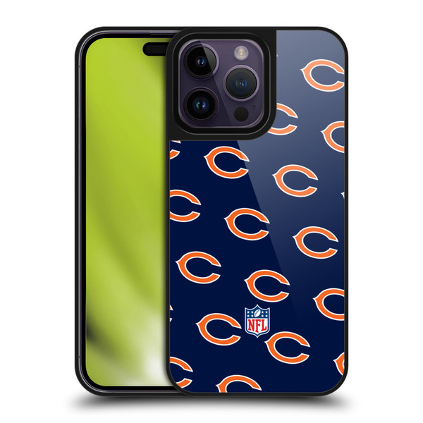 NFL Chicago Bears Artwork Patterns Gel Armour Case For Apple iPhone 14 Pro Max