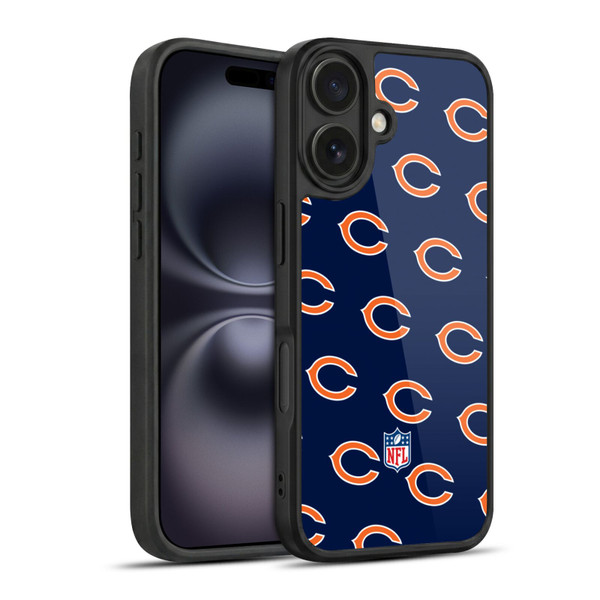 NFL Chicago Bears Artwork Patterns Gel Armour Case For Apple iPhone 16