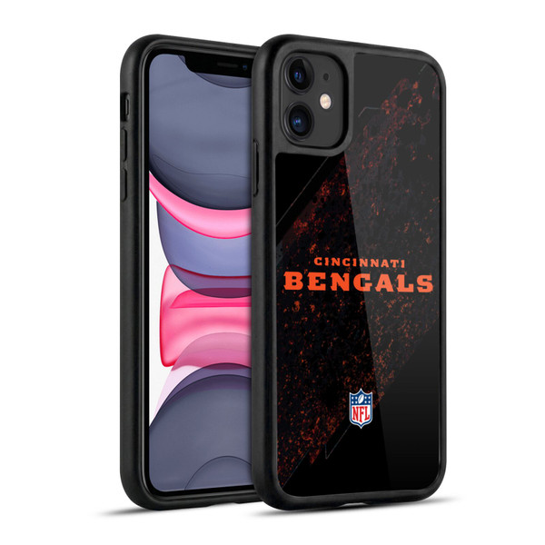 NFL Cincinnati Bengals Logo Blur Gel Armour Case For Apple iPhone 11
