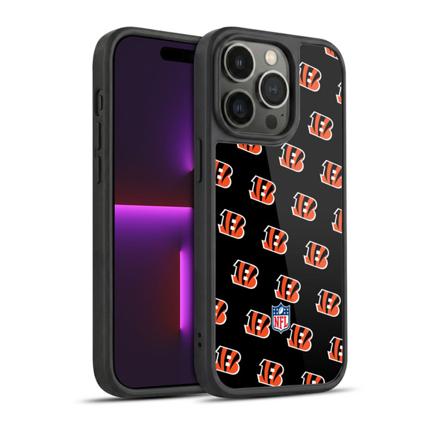 NFL Cincinnati Bengals Artwork Patterns Gel Armour Case For Apple iPhone 14 Pro