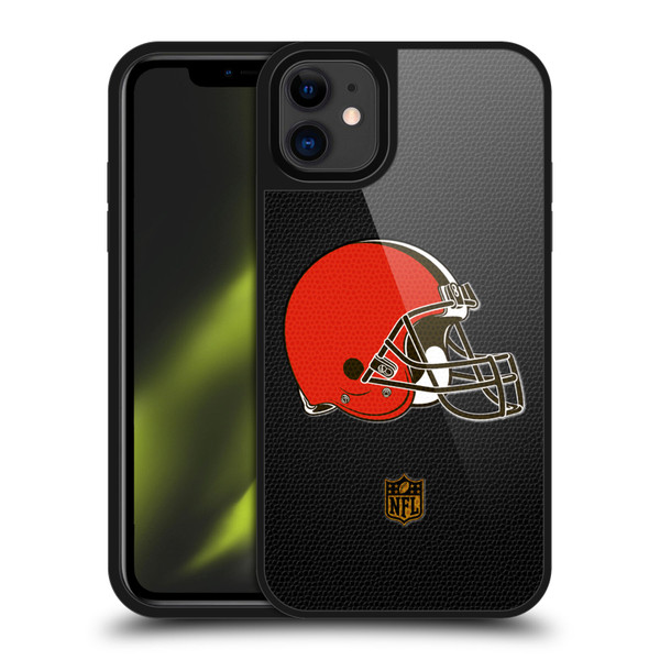 NFL Cleveland Browns Logo Football Gel Armour Case For Apple iPhone 11