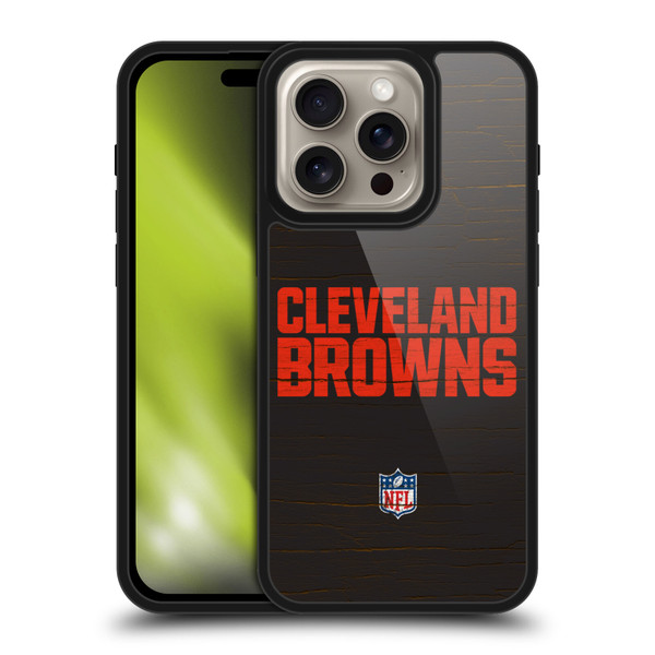 NFL Cleveland Browns Logo Distressed Look Gel Armour Case For Apple iPhone 16 Pro NFL Cleveland Browns Logo Distressed Look Gel Armour Case For Apple iPhone 16 Pro