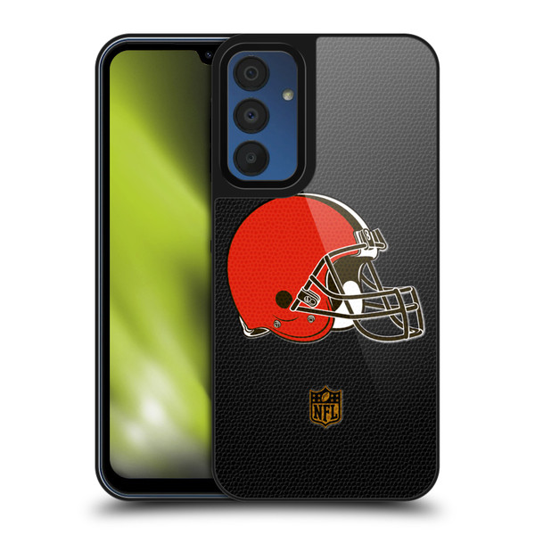 NFL Cleveland Browns Logo Football Gel Armour Case For Samsung Galaxy A15 NFL Cleveland Browns Logo Football Gel Armour Case For Samsung Galaxy A15