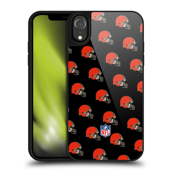NFL Cleveland Browns Artwork Patterns Gel Armour Case For Apple iPhone XR