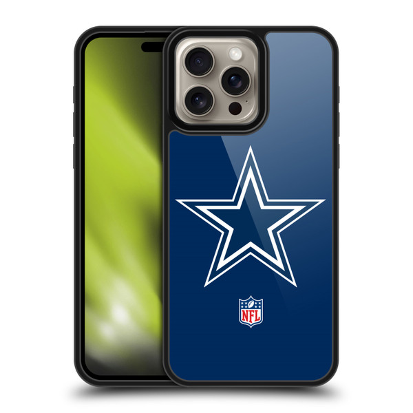 NFL Dallas Cowboys Logo Plain Gel Armour Case For Apple iPhone 16 Pro Max