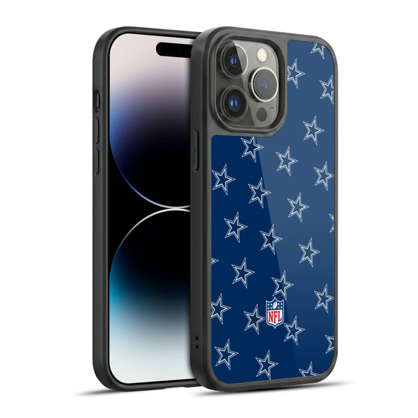 NFL Dallas Cowboys Artwork Patterns Gel Armour Case For Apple iPhone 14 Pro Max