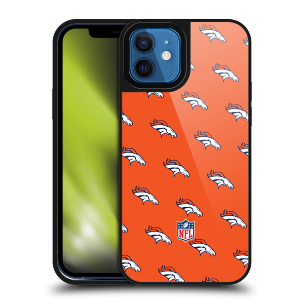 NFL Denver Broncos Artwork Patterns Gel Armour Case For Apple iPhone 12 / iPhone 12 Pro