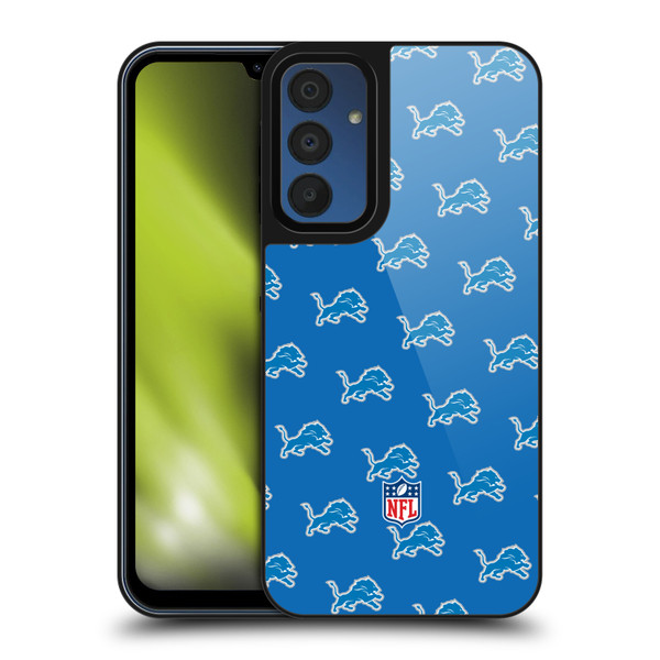 NFL Detroit Lions Artwork Patterns Gel Armour Case For Samsung Galaxy A15