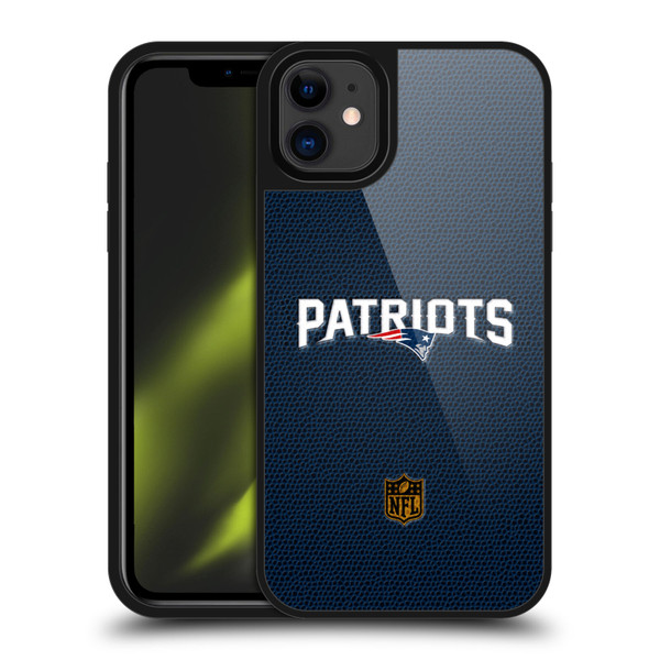 NFL New England Patriots Logo Football Gel Armour Case For Apple iPhone 11 NFL New England Patriots Logo Football Gel Armour Case For Apple iPhone 11